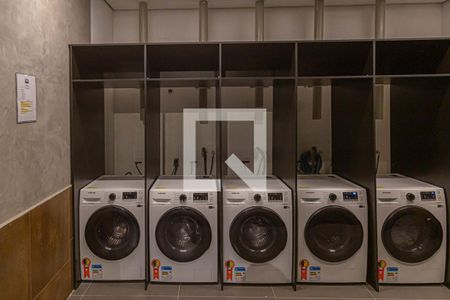 Studio à venda com 32m², 1 quarto e sem vagaLavanderia