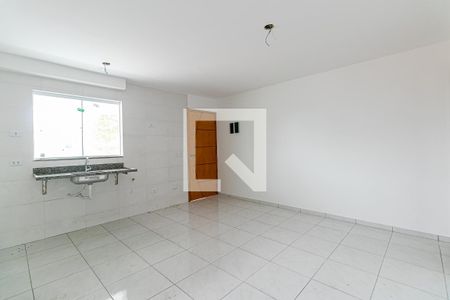 Sala / Cozinha de apartamento para alugar com 1 quarto, 40m² em Vila Esperança, São Paulo