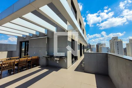 Studio para alugar com 21m², 1 quarto e sem vagaEspaço Gourmet area externa