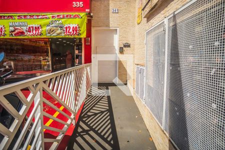 Rampa de acesso de kitnet/studio para alugar com 1 quarto, 33m² em Mirandópolis, São Paulo