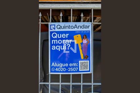 Casa para alugar com 99m², 2 quartos e 1 vaga Casa para alugar com 99m², 2 quartos e 1 vagaPlaca Instalada na Fachada
