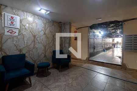 Apartamento à venda com 37m², 1 quarto e sem vagahall de entrada do prédio_3