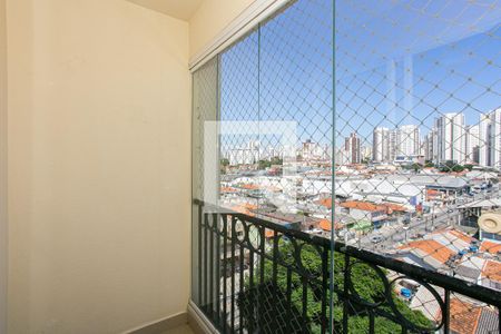 Varanda da Sala de apartamento para alugar com 3 quartos, 57m² em Chácara Califórnia, São Paulo