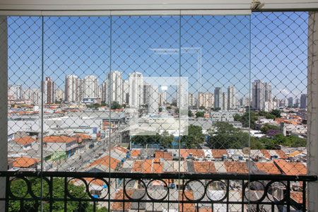 Varanda da Sala de apartamento para alugar com 3 quartos, 57m² em Chácara Califórnia, São Paulo