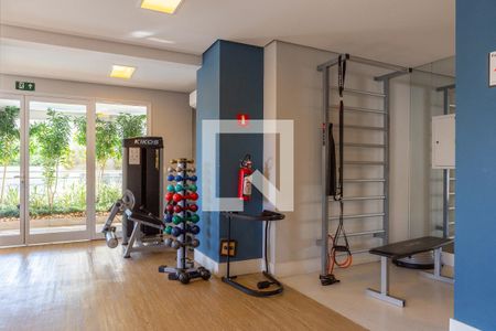 Apartamento para alugar com 50m², 1 quarto e 1 vaga Apartamento para alugar com 50m², 1 quarto e 1 vagaÁrea comum - Academia