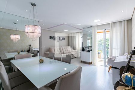 Sala de apartamento à venda com 2 quartos, 57m² em Chácara Califórnia, São Paulo