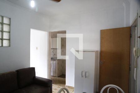  Sala de apartamento para alugar com 1 quarto, 35m² em Boqueirão, Praia Grande