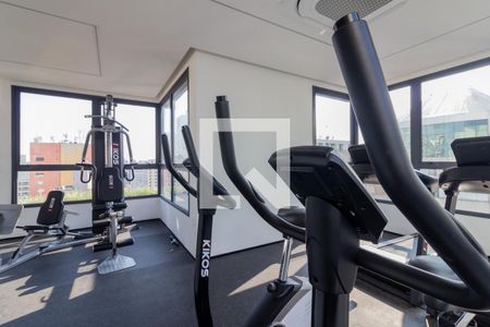 Studio para alugar com 26m², 1 quarto e sem vagaAcademia