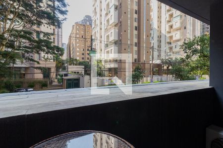 Studio para alugar com 26m², 1 quarto e sem vagaVaranda