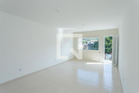 Sala, cozinha e área de serviço de apartamento para alugar com 1 quarto, 62m² em São Domingos, São Paulo