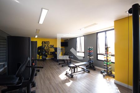 Apartamento à venda com 36m², 1 quarto e 1 vaga Apartamento à venda com 36m², 1 quarto e 1 vagaÁrea comum - Academia