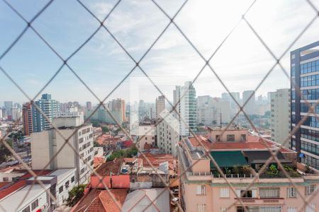 Vista da sala de apartamento à venda com 4 quartos, 121m² em Liberdade, São Paulo