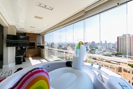 Varanda Gourmet de apartamento para alugar com 3 quartos, 128m² em Vila Carrão, São Paulo