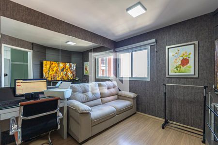 Sala de apartamento à venda com 1 quarto, 42m² em Casa Branca, Santo André