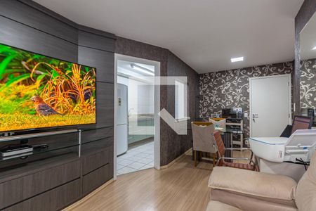 Sala de apartamento à venda com 1 quarto, 42m² em Casa Branca, Santo André