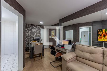 Sala de apartamento à venda com 1 quarto, 42m² em Casa Branca, Santo André