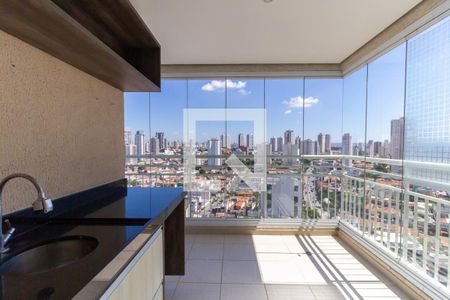 Varanda  de apartamento para alugar com 2 quartos, 60m² em Vila Dom Pedro I, São Paulo