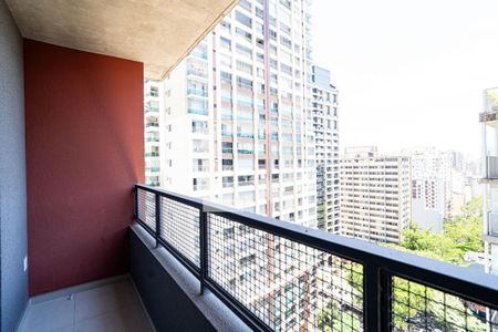 Sacada de kitnet/studio para alugar com 1 quarto, 26m² em Consolação, São Paulo