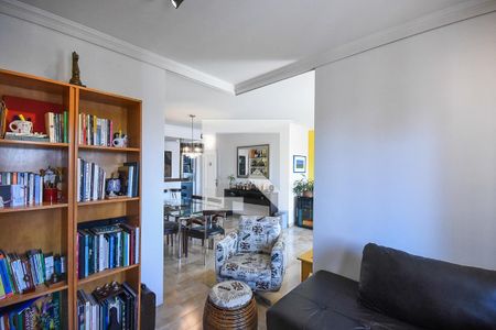 Sala de tv de apartamento à venda com 4 quartos, 129m² em Vila Andrade, São Paulo