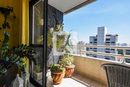 Varanda de apartamento à venda com 4 quartos, 129m² em Vila Andrade, São Paulo