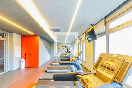 Apartamento para alugar com 41m², 1 quarto e 1 vaga Apartamento para alugar com 41m², 1 quarto e 1 vagaÁrea comum - Academia