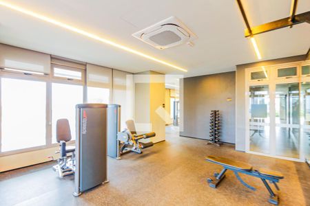 Apartamento para alugar com 41m², 1 quarto e 1 vaga Apartamento para alugar com 41m², 1 quarto e 1 vagaÁrea comum - Academia