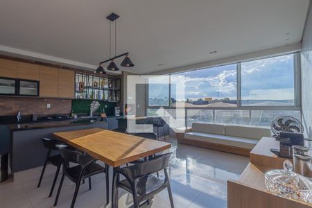 Sala de Jantar de apartamento para alugar com 3 quartos, 107m² em Jardim Atlantico, Goiânia