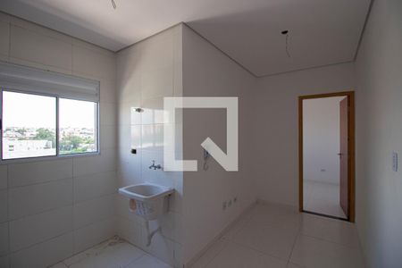 Sala-Cozinha-Lavanderia de apartamento para alugar com 1 quarto, 24m² em Itaquera, São Paulo