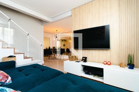 Sala de casa de condomínio para alugar com 3 quartos, 130m² em Vila Mafalda, Jundiaí