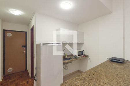Studio à venda com 42m², 1 quarto e sem vagaCozinha