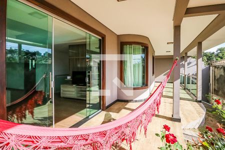 Varanda da Sala de casa à venda com 5 quartos, 800m² em Frei Leopoldo, Belo Horizonte
