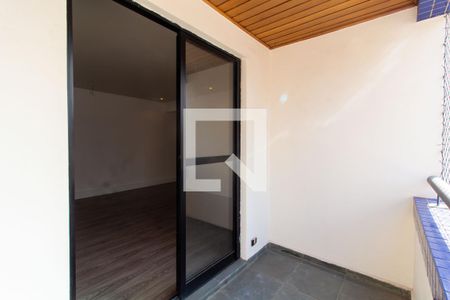 Varanda da Sala de apartamento para alugar com 3 quartos, 75m² em Vila Azevedo, São Paulo