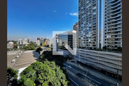 Vista de apartamento à venda com 1 quarto, 29m² em Brooklin Paulista, São Paulo