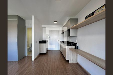 Sala de apartamento à venda com 1 quarto, 29m² em Brooklin Paulista, São Paulo