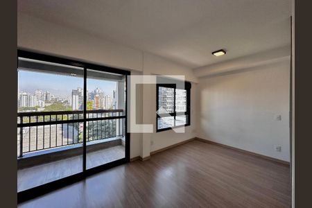 Sala de apartamento à venda com 1 quarto, 29m² em Brooklin Paulista, São Paulo
