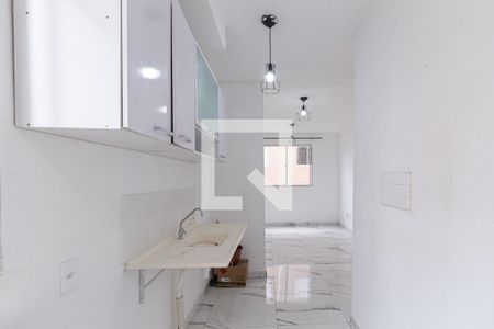 Apartamento à venda com 38m², 2 quartos e sem vagaCozinha e área de serviço