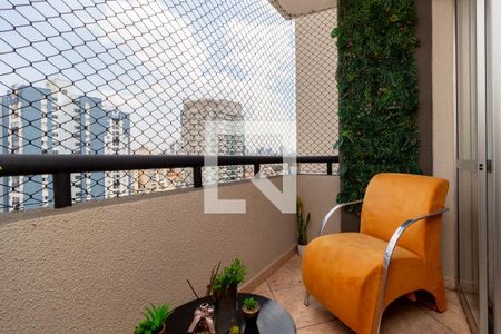 Varanda de apartamento à venda com 3 quartos, 70m² em Jardim Analia Franco, São Paulo