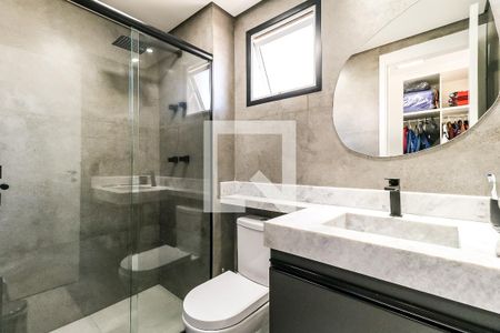 Apartamento à venda com 87m², 2 quartos e 2 vagasBanheiro da Suíte