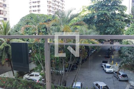 Vista da Varanda de apartamento à venda com 1 quarto, 66m² em Barra da Tijuca, Rio de Janeiro