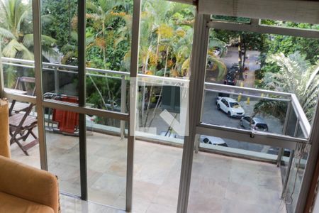 Varanda da Sala de apartamento à venda com 1 quarto, 66m² em Barra da Tijuca, Rio de Janeiro