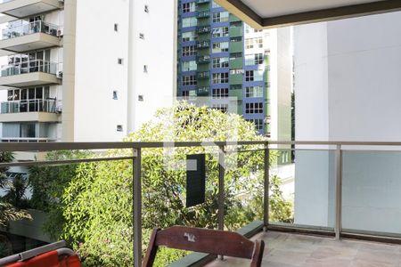 Vista da Varanda de apartamento à venda com 1 quarto, 66m² em Barra da Tijuca, Rio de Janeiro