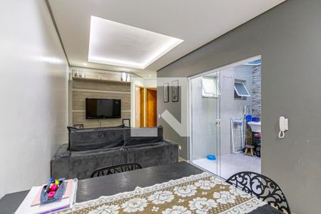 Sala de apartamento à venda com 2 quartos, 47m² em Vila Pires, Santo André
