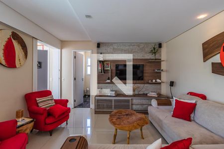 Sala de apartamento à venda com 4 quartos, 198m² em Empresarial 18 do Forte, Barueri