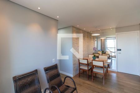 Sala/cozinha de apartamento à venda com 2 quartos, 52m² em Jardim do Lago, Campinas