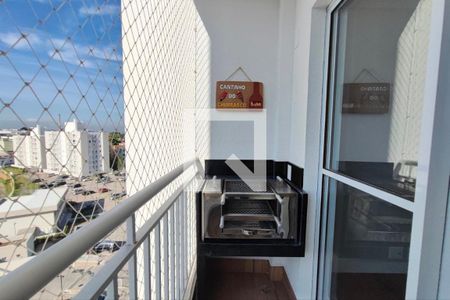 Varanda Gourmet de apartamento à venda com 2 quartos, 52m² em Jardim do Lago, Campinas