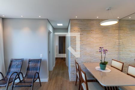 Sala/cozinha de apartamento à venda com 2 quartos, 52m² em Jardim do Lago, Campinas