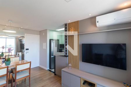 Sala/cozinha de apartamento à venda com 2 quartos, 52m² em Jardim do Lago, Campinas