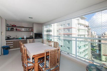 Varanda de apartamento para alugar com 3 quartos, 134m² em Vila Luis Antônio, Guarujá