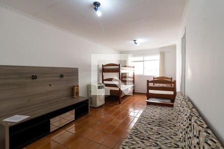 Sala de kitnet/studio para alugar com 1 quarto, 30m² em Aviação, Praia Grande