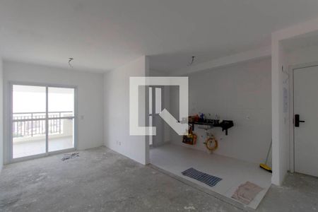 Sala  e Cozinha Integrada de apartamento à venda com 3 quartos, 90m² em Vila Guilhermina, São Paulo